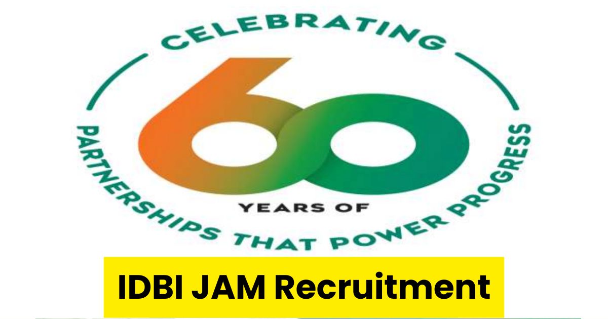 IDBI JAM Recruitment